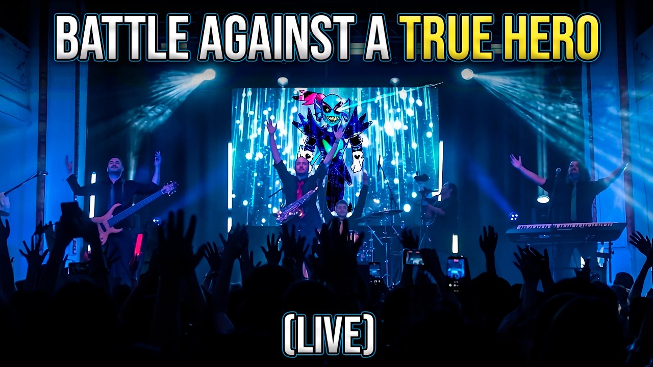Battle Against a True Hero - Undertale (Live At Teatro Cousiño, Santiago de Chile) // JAZZTICK
