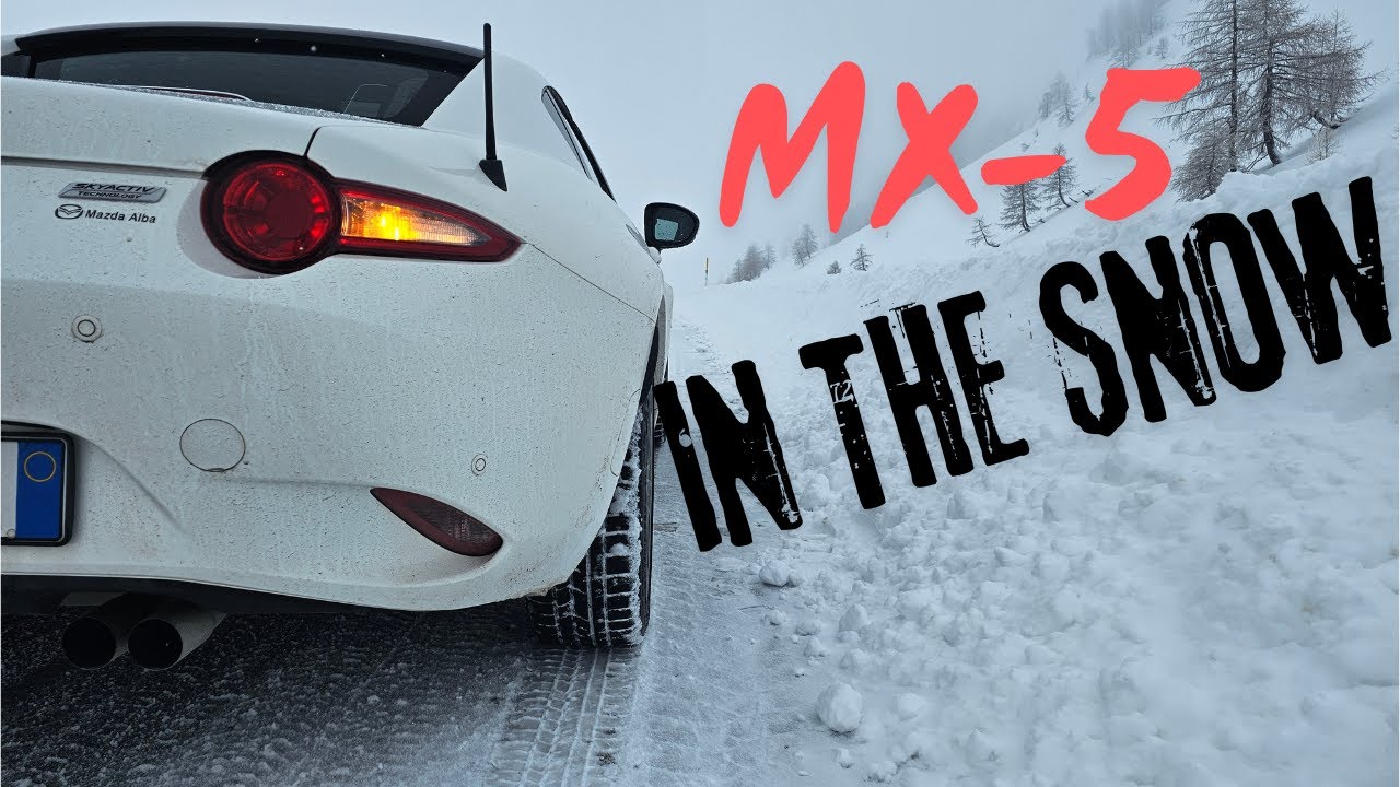 Neve e Traversi sul Colle della Maddalena!  - Y2025 MX-5 ND 2.0 160cv