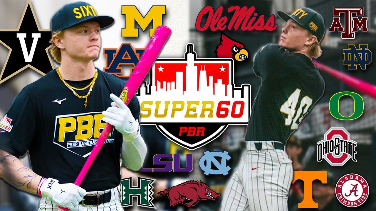 Max Clark & Top D1 Prospects SHOW OFF w/ 100+ MLB Scouts (PBR Super 60)
