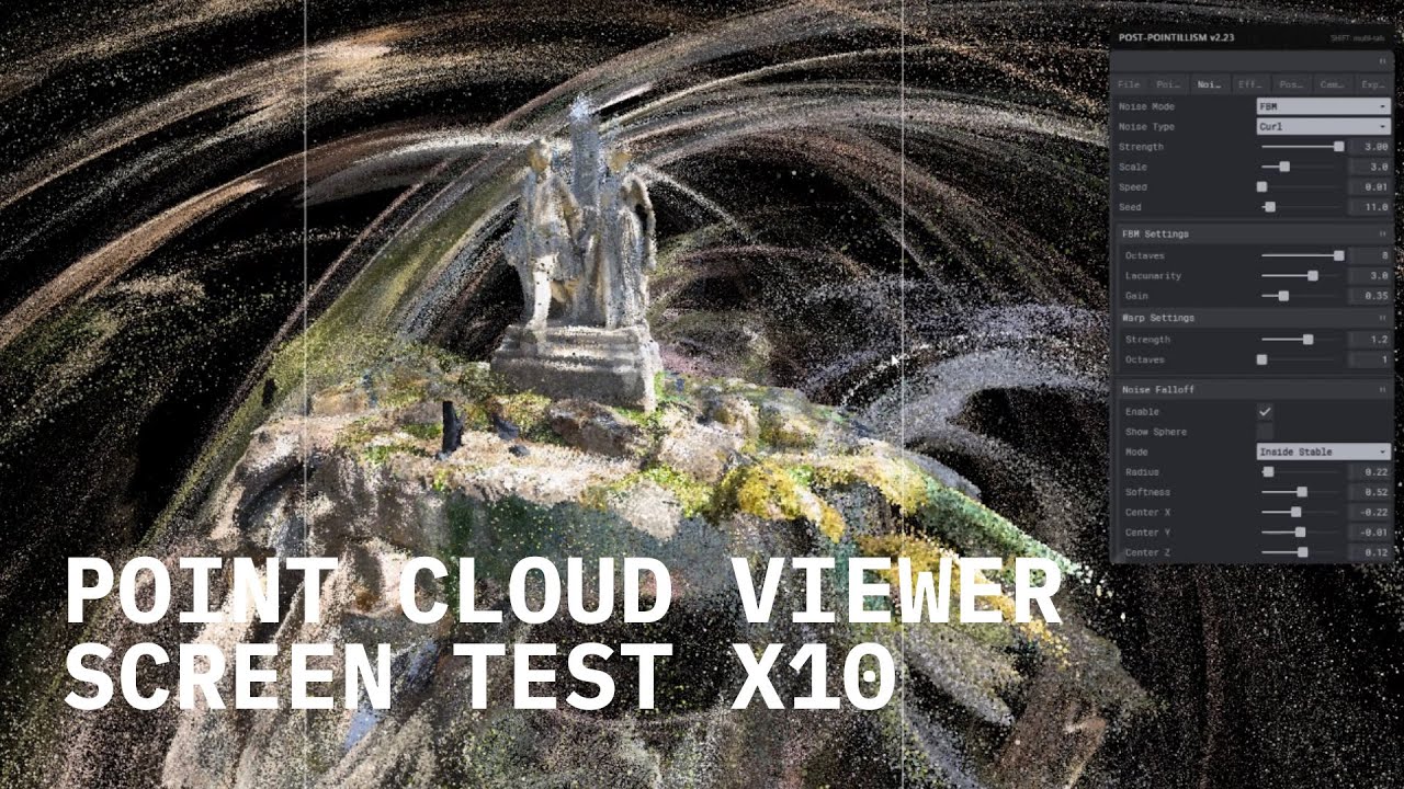 Point Cloud Viewer /// Screen Recording  (10x)