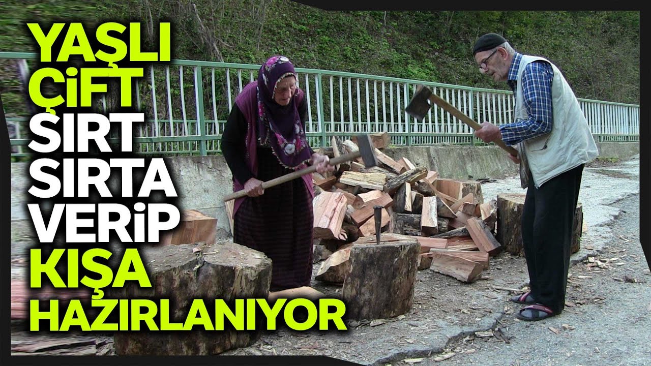 Yaşlı Çift Uzun Ömrünü Köy Yaşantısına Borçlu