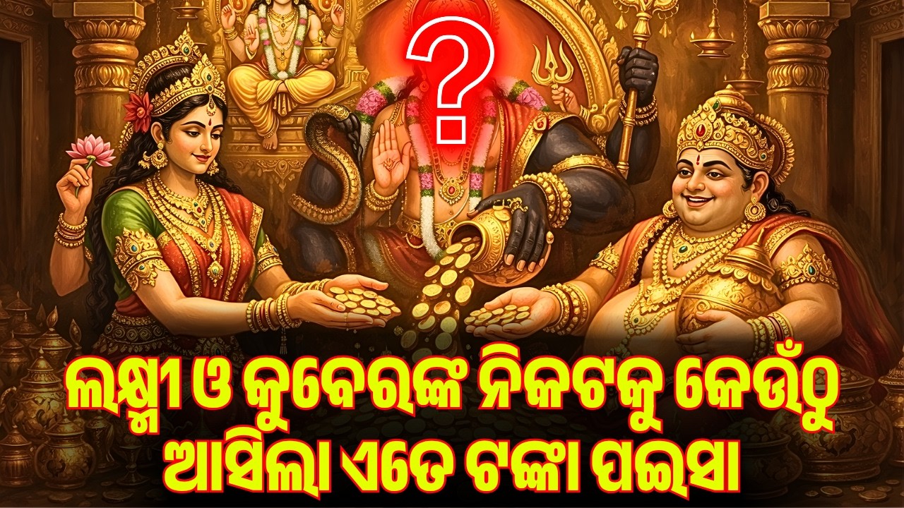 ଲକ୍ଷ୍ମୀ ଓ କୁବେରଙ୍କ ନିକଟକୁ କେଉଁଠୁ ଆସିଲା ଏତେ ଟଙ୍କା ପଇସା ? | PURANA RAHASYA