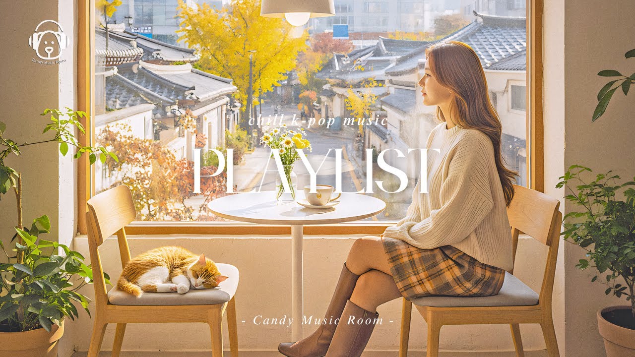 Autumn in Seoul Caf&eacute; Playlist 🍂 Chill Korean Coffee Shop K-POP Music for Study, Work & Relaxing