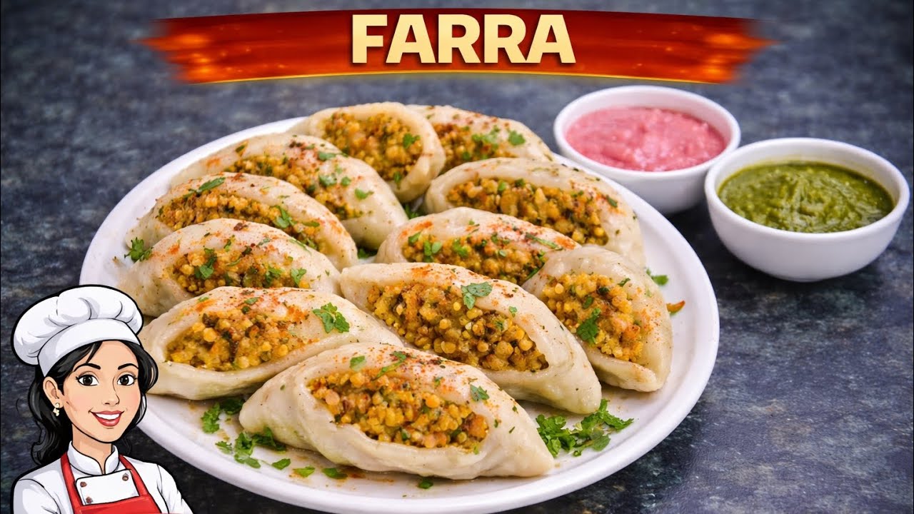 Easy Farra Recipe | Step by Step Traditional Dish