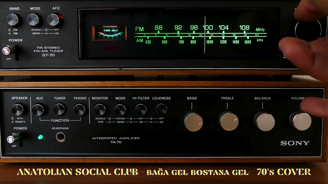 Bağa Gel Bostana Gel | 70's Anatolian Funk Groove | Anatolian Social Club