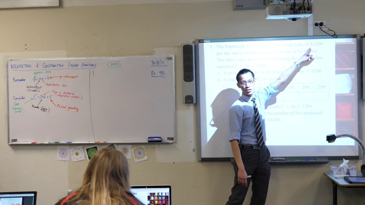Interpreting Linear Functions (1 of 2: Identifying the components of an equation)