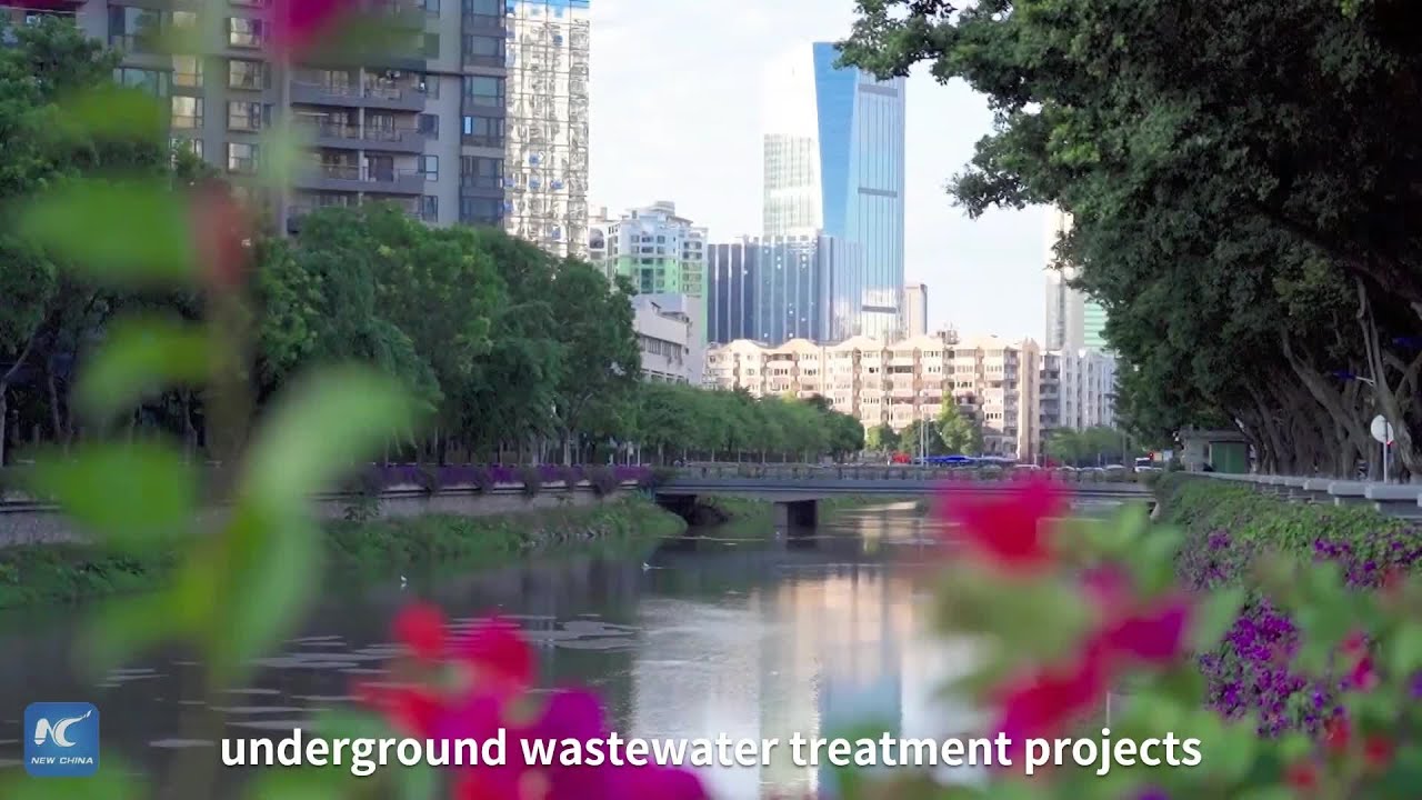 Underground wastewater treatment plants help make city water clearer