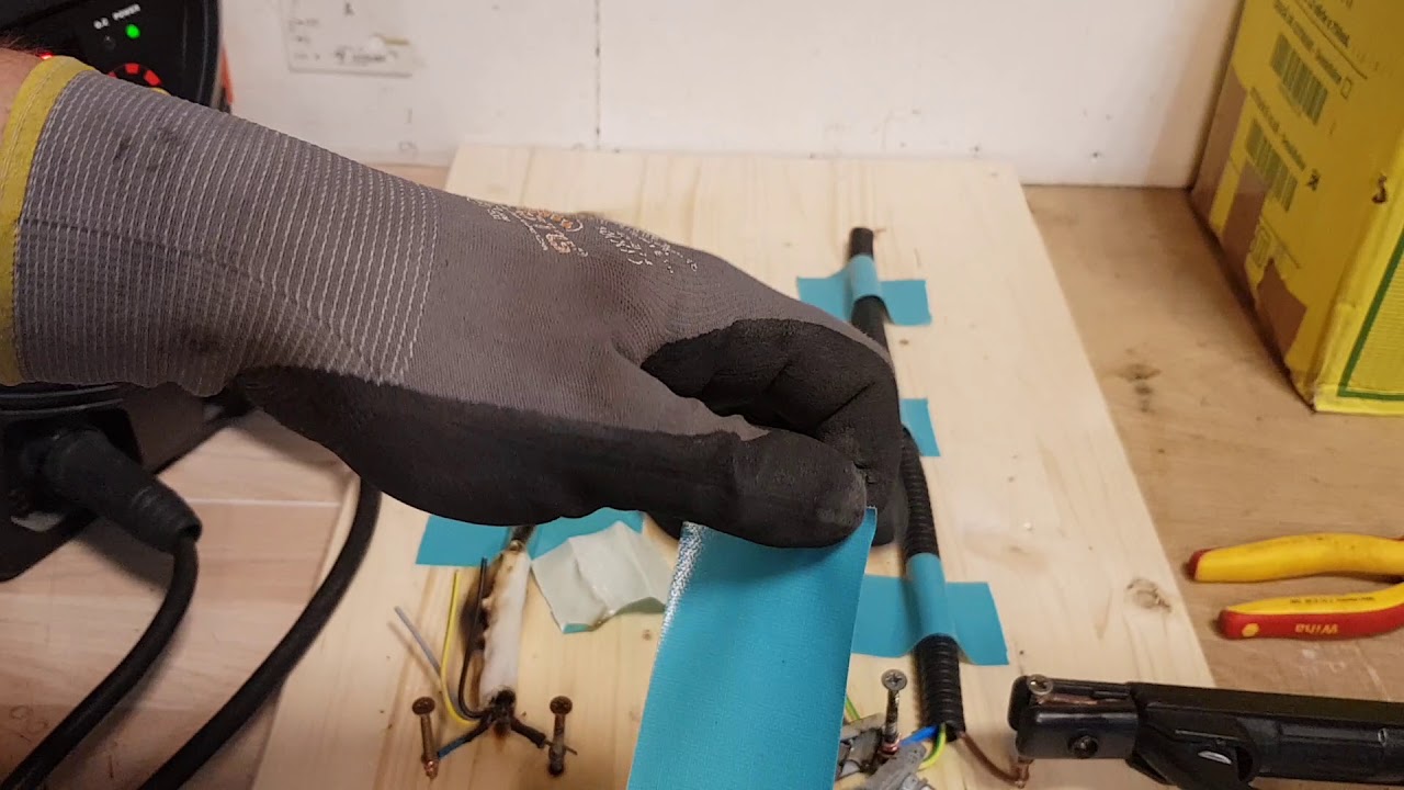 Test la 80A intre NYM-J si COPEX cu FY