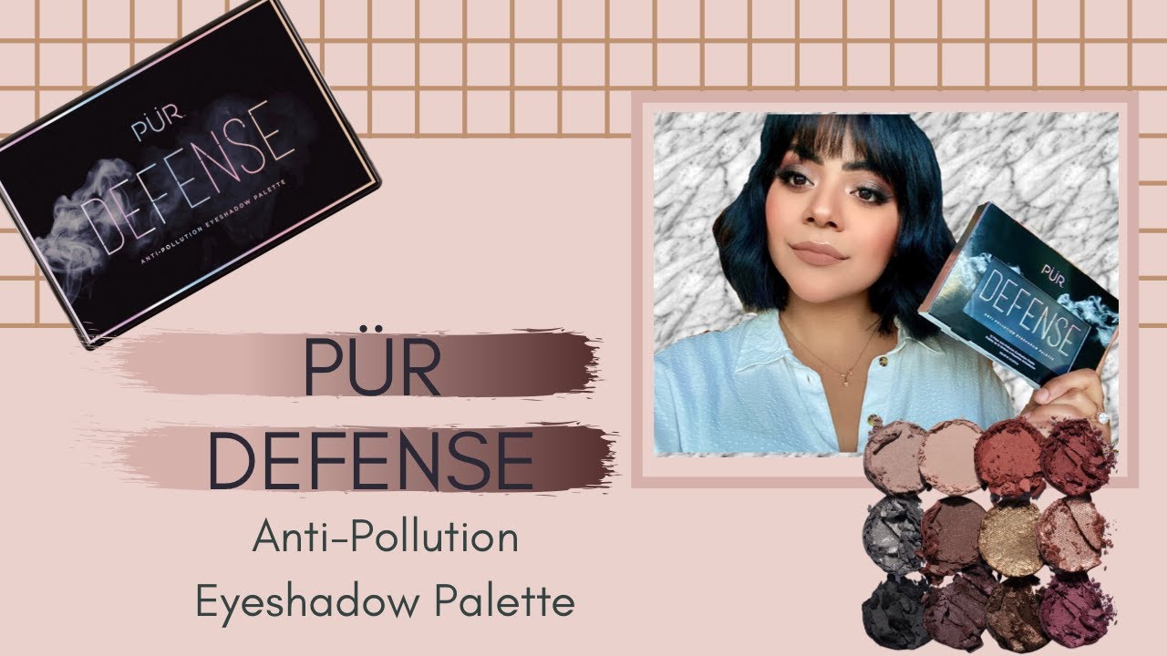 NEW FALL 2020 PUR Defense Anti Pollution Eyeshadow Palette Review
