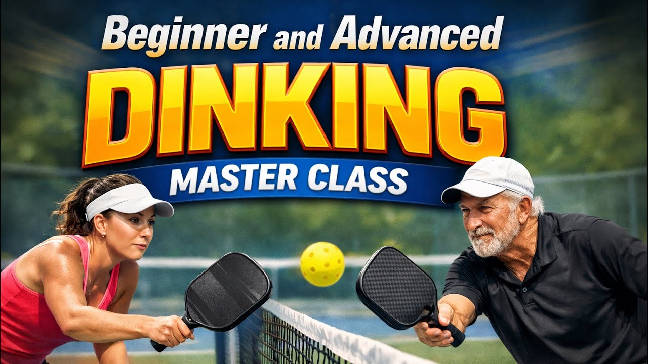 Beginner & Advanced Dinking Master Class #pickleball #pickleballstrategy #pickleballtips 