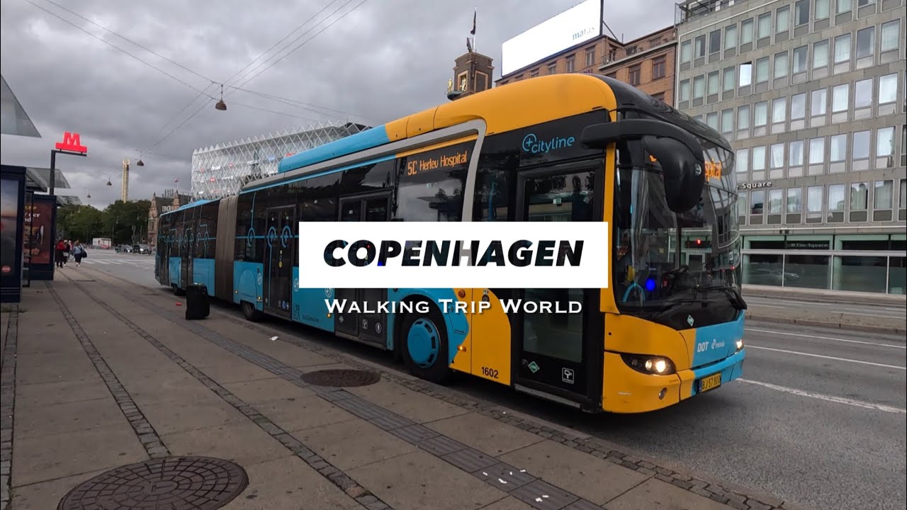 Copenhagen Airport to City Center (Rådhuspladsen) by Bus | Denmark Travel
