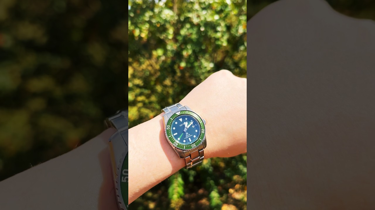 Today&rsquo;s New Watch: Seiko SNE583 &ldquo;Seikomariner Hulk&rdquo; Solar Quartz ISO Diver