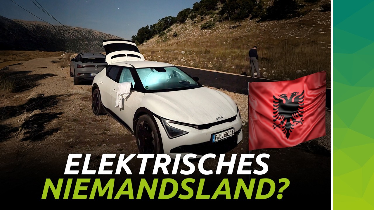 E-Auto-Abenteuer Balkan: In Albanien wird&acute;s brenzlig - Stefan in Gefahr!