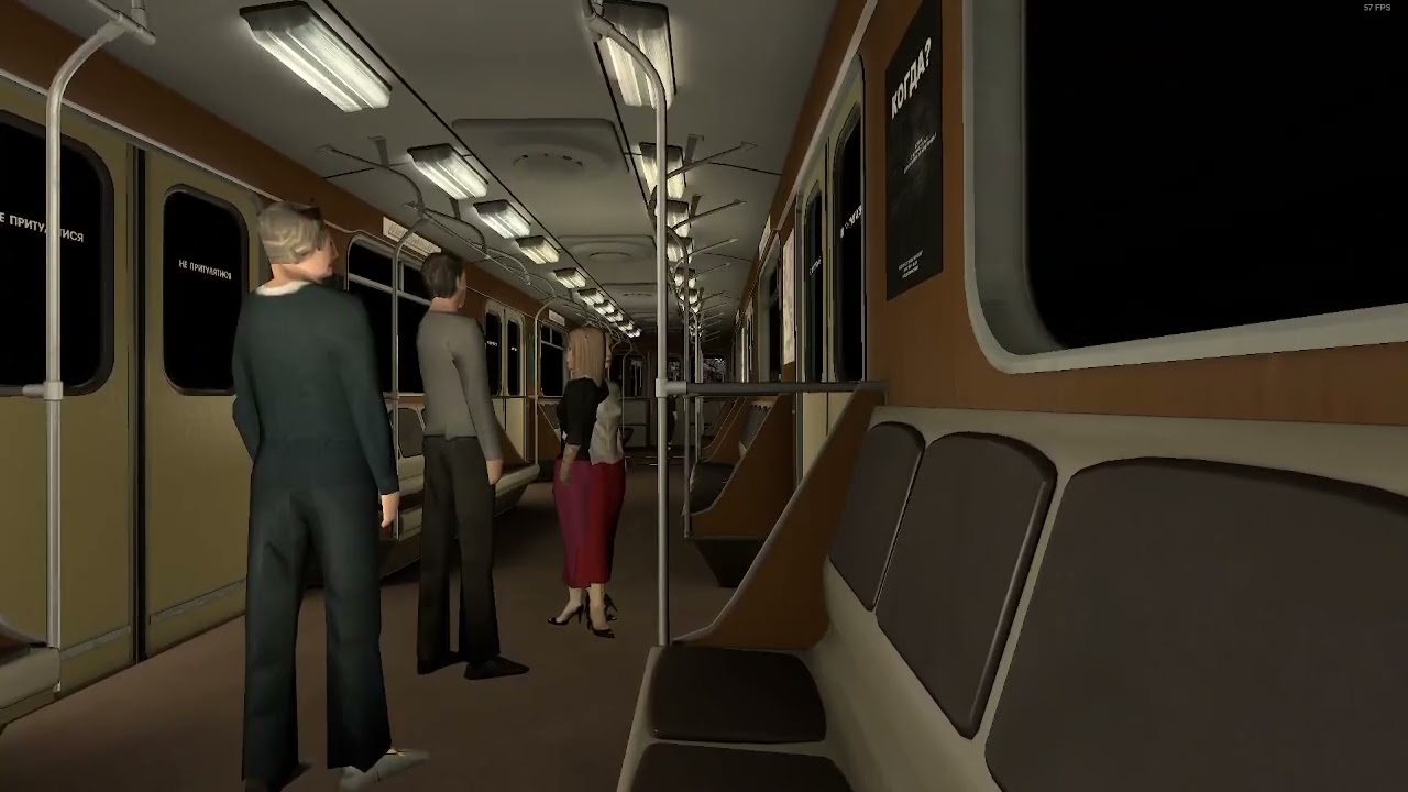 JUST A METRO PASSANGER (ПРОСТО ПАССАЖИР МЕТРО) #12 #garrysmodmetrostroi #metro #garrysmod