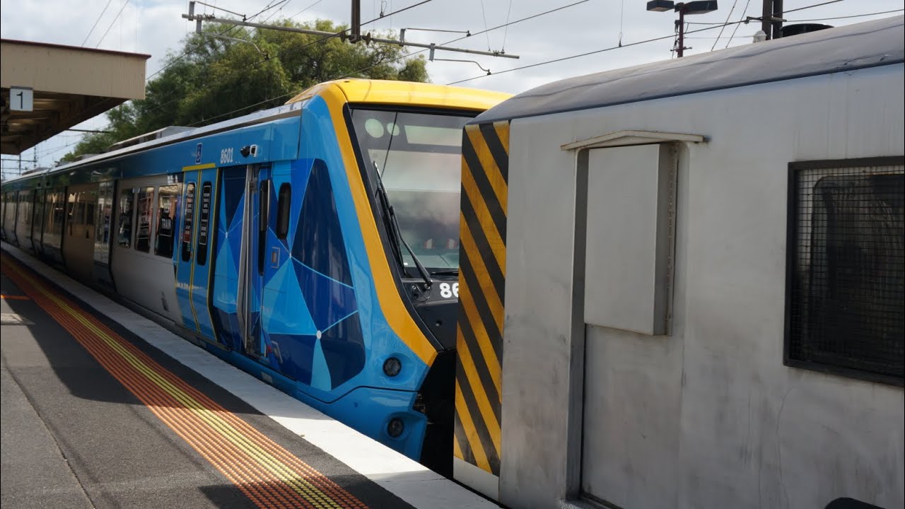 Melbourne’s New Xtrapolis 2.0 Train at Newport Station