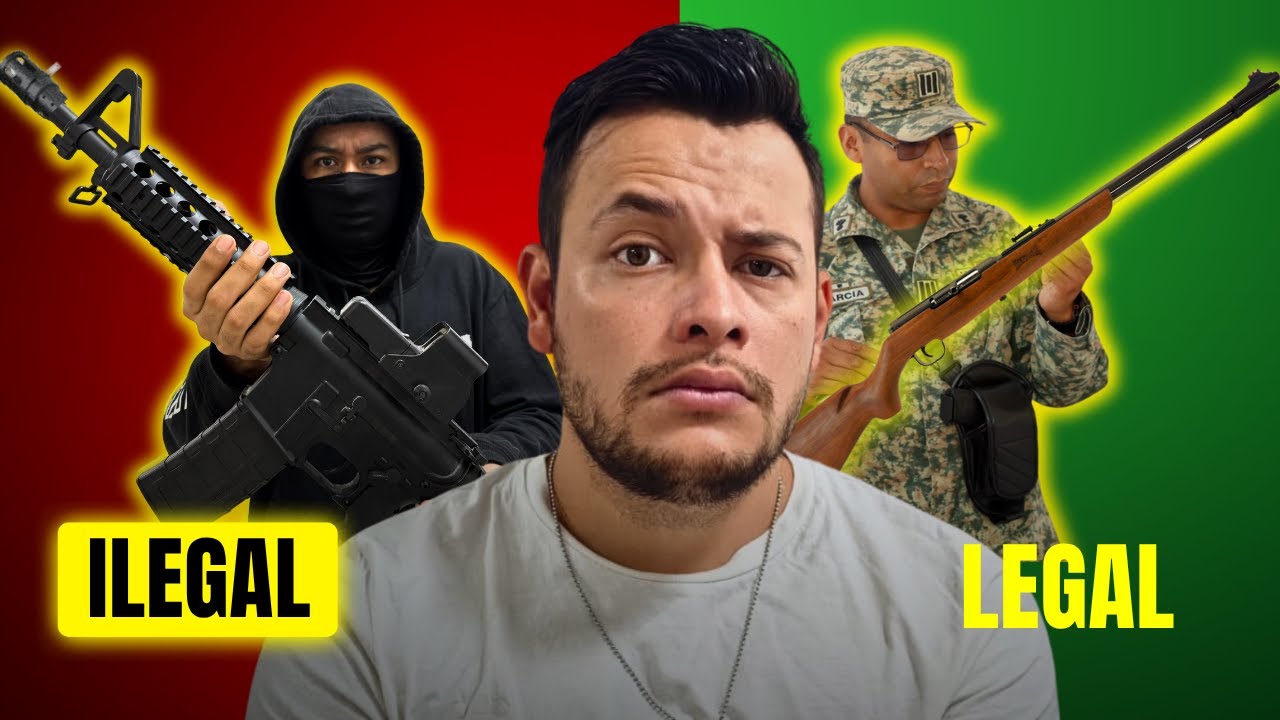 8 FORMAS DE OBTENER ARMAS EN MEXICO ¿COMO FUNCIONA EL MERCADO NEGRO?