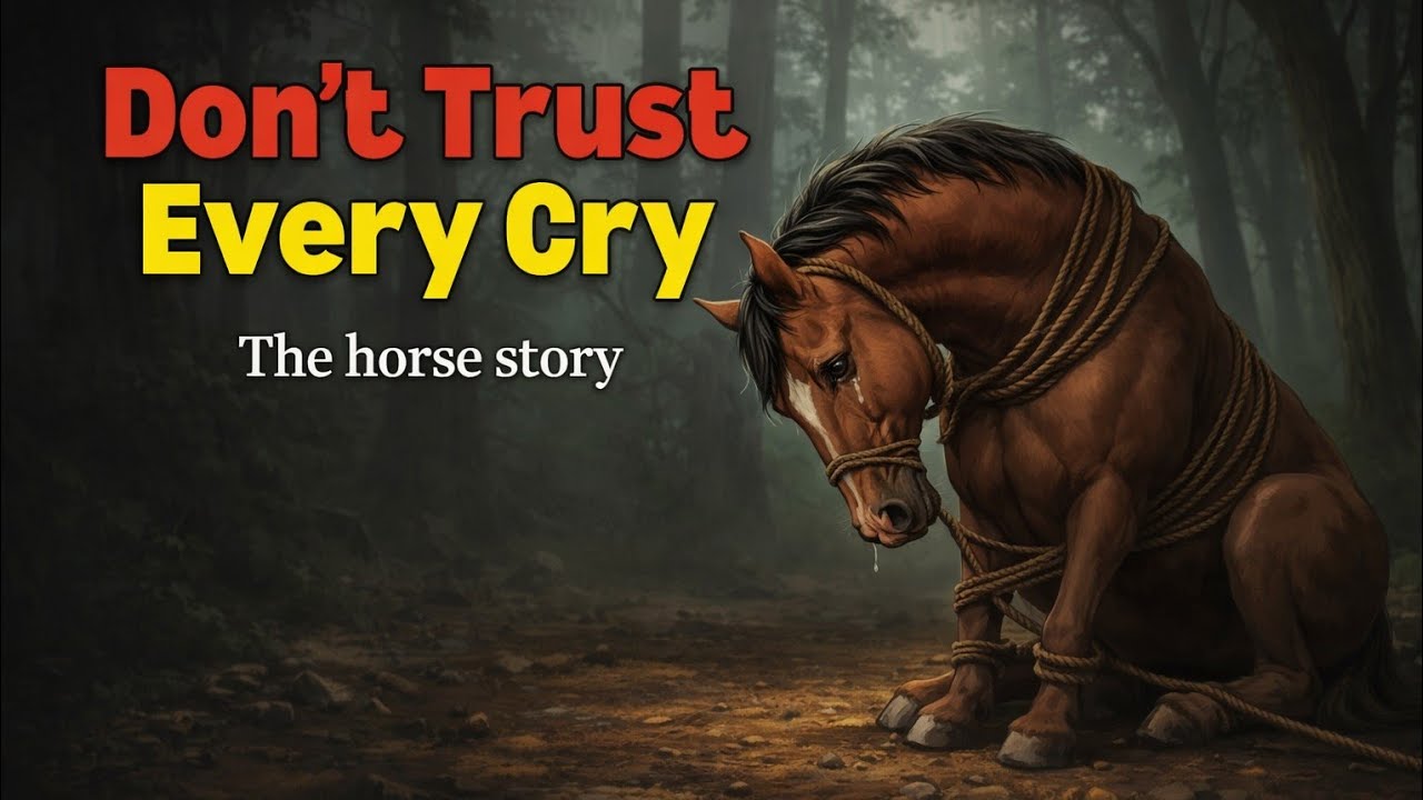 Don't Trust Every Cry |Life-Lesson Story | Learn English speaking | Motivational Story 