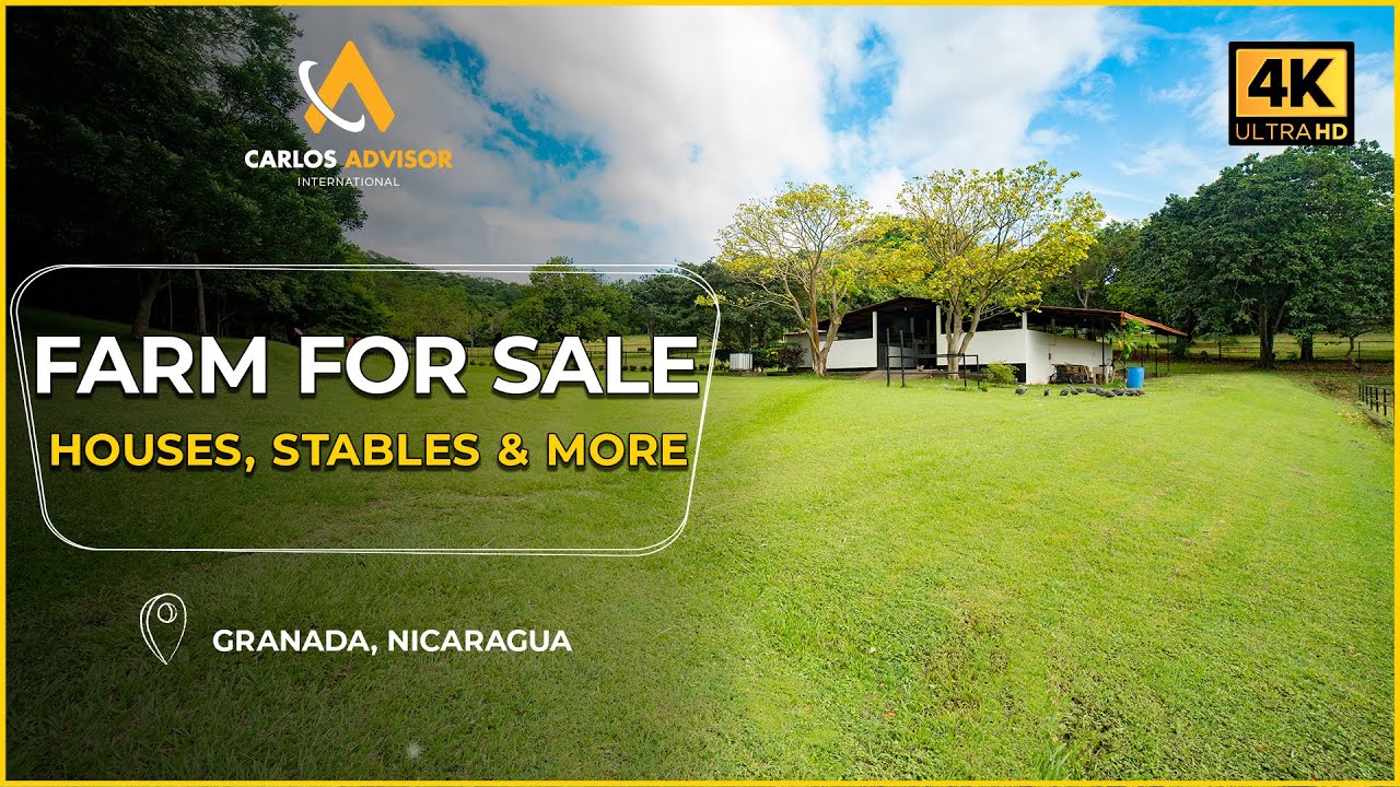‼UNDER CONTRACT‼ Nicaragua Farm for Sale: Houses, Stables & More | Nicaragua Real Estate