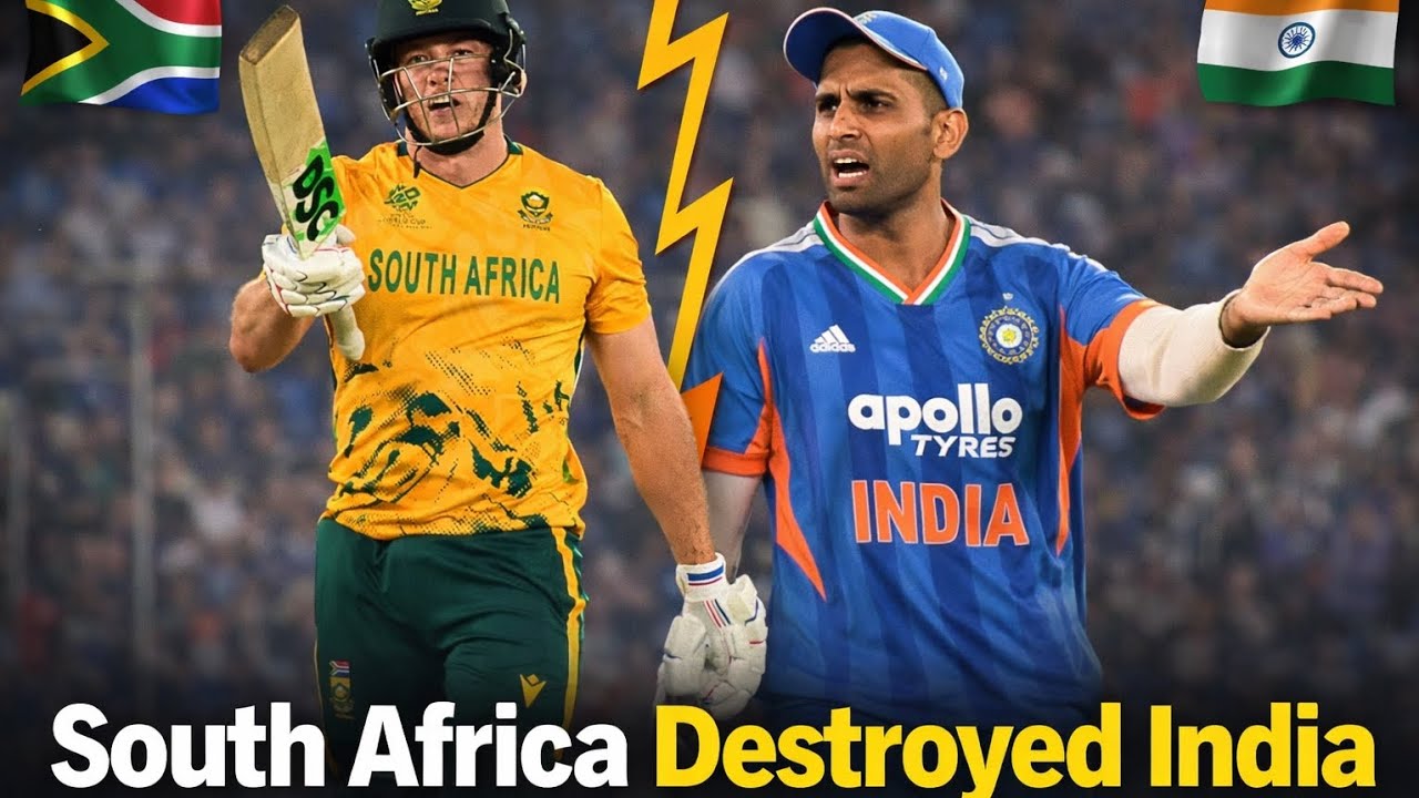 A One Sided Victory For South Africa, Match Winning Partnership By Miller And Brevis, Pure Dominancy