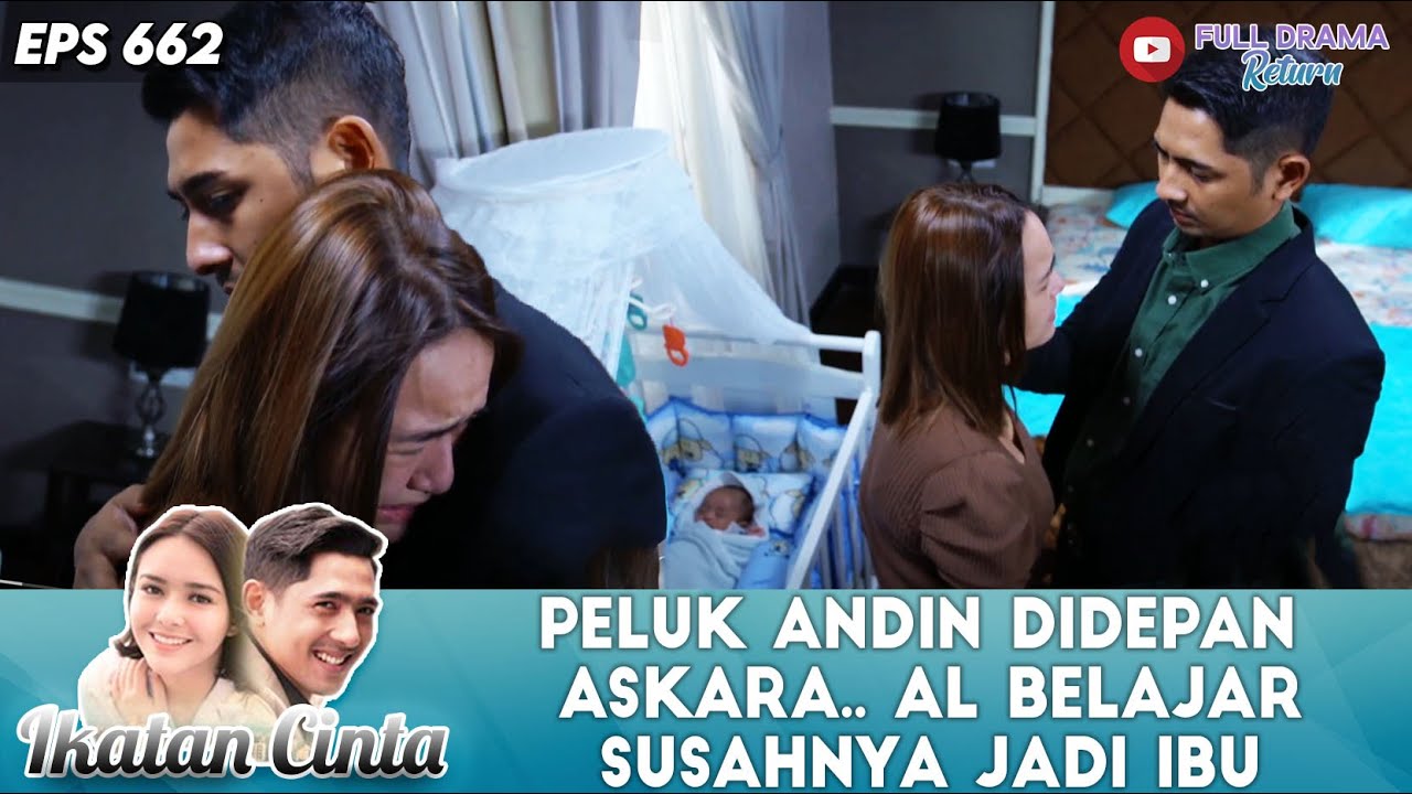 PELUK ANDIN DIDEPAN ASKARA.. AL BELAJAR SUSAHNYA JADI IBU - IKATAN CINTA