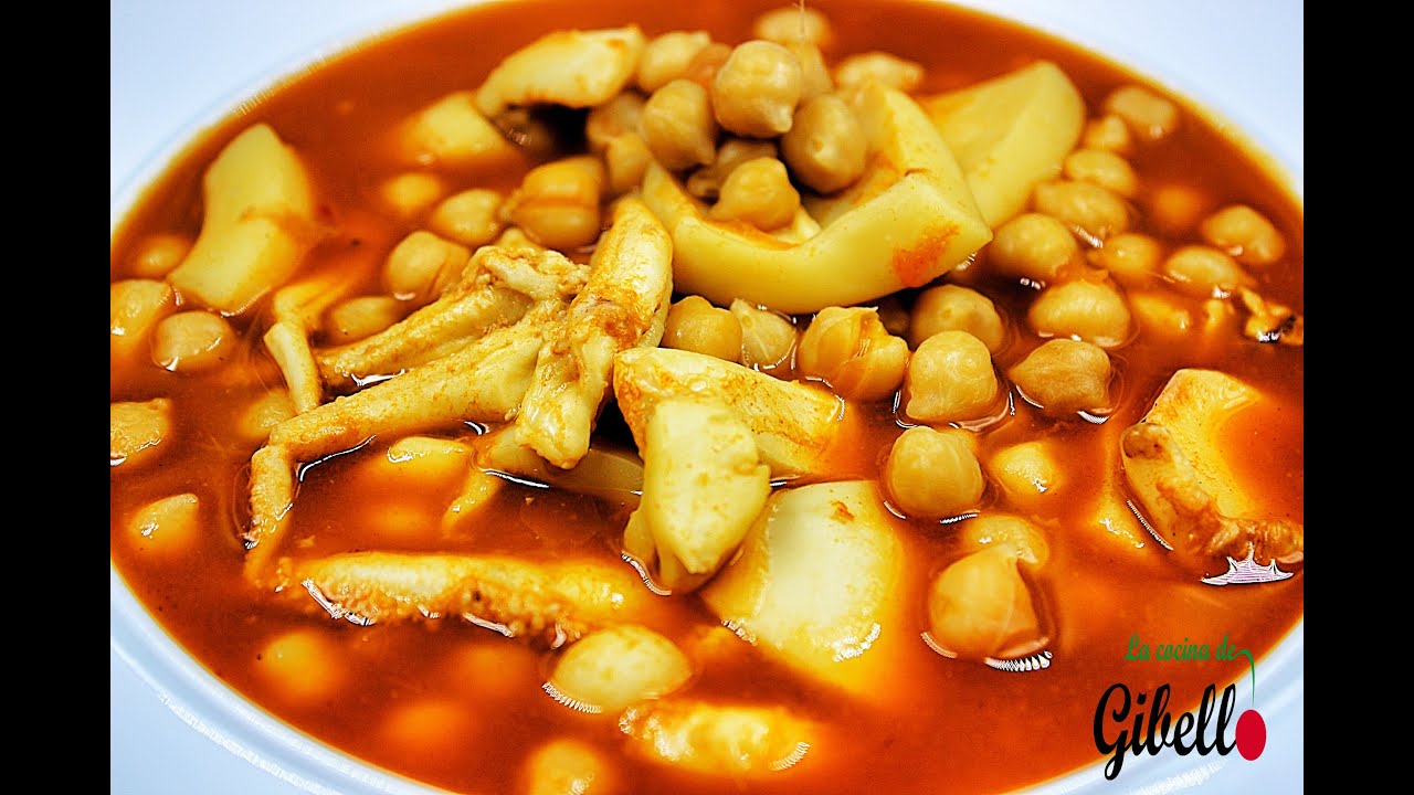 Garbanzos con choco