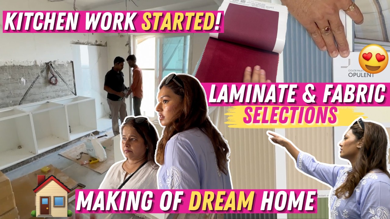 My Dream Home is ALMOST READY🥹! LAST VLOG of Home Making! Ramzan Routine’24 | #HustleWSar
