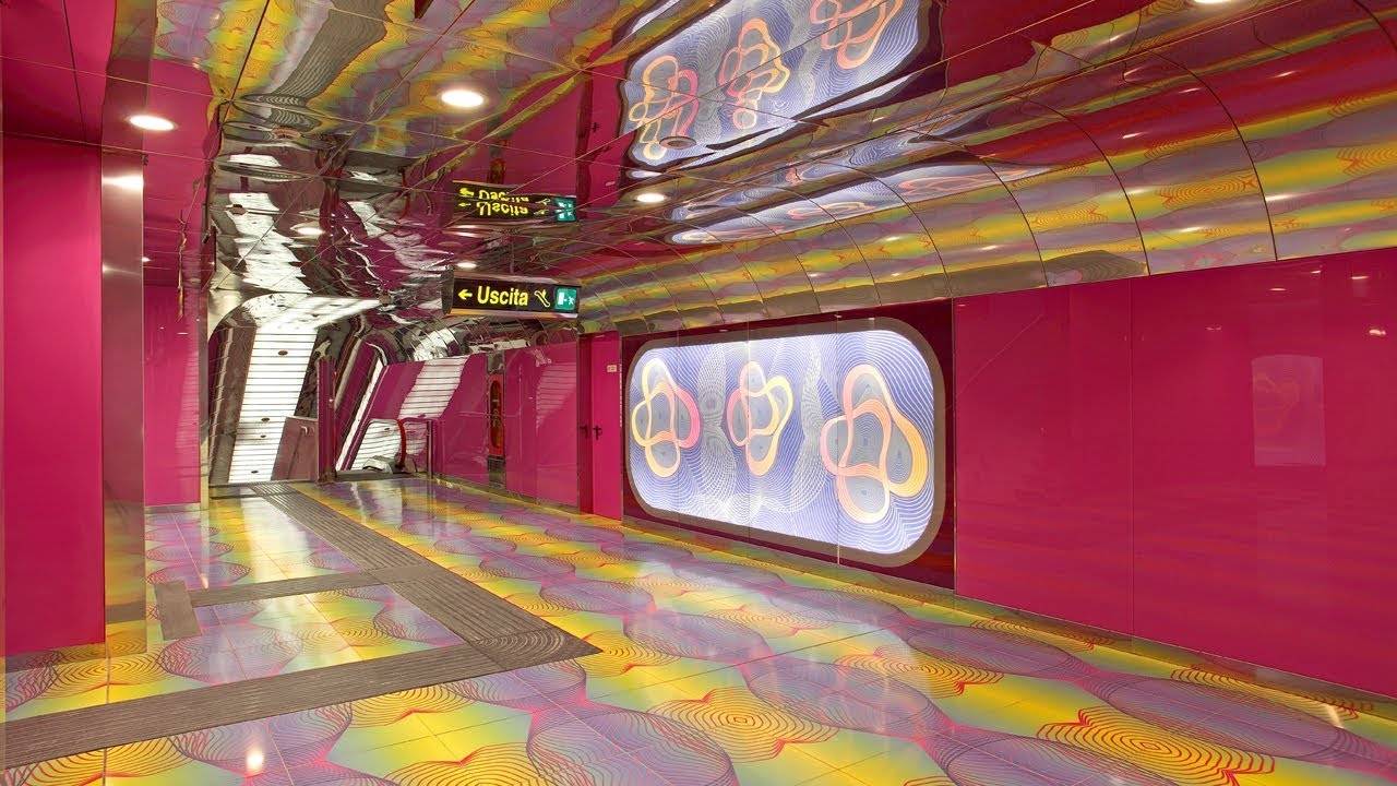 THE ART STATIONS OF THE NAPLES METRO