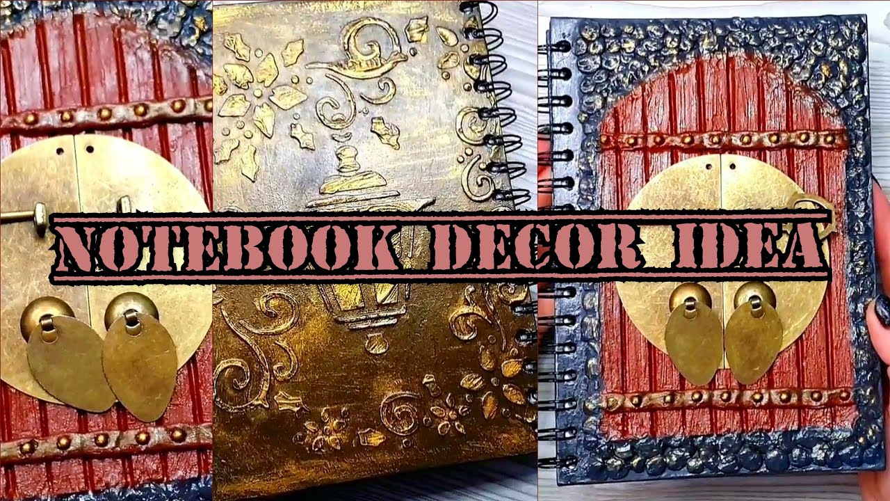 DIY Notebook Decoration Idea | Cardboard craft | Notepad Decor Idea | Craft ideas with Paper