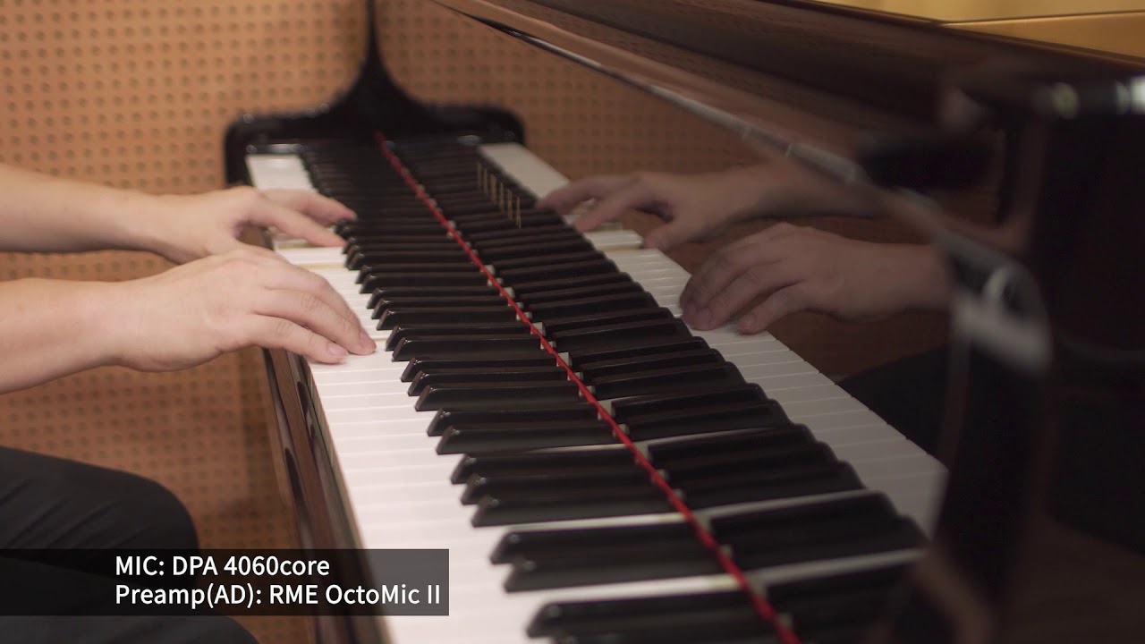 Recording Piano with DPA 4060core and Deity W.Lav pro (MONO)
