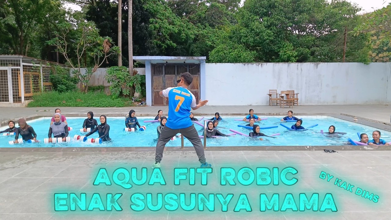 Aqua Fit Robic Enak Susunya Mama | Musiknya Enak, Gerakan Mudah | By Kak Dims UNNES