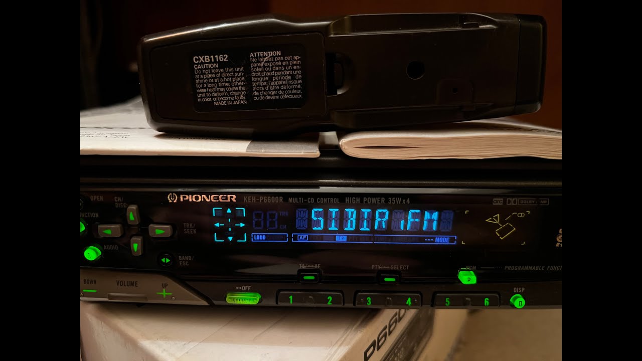 PIONEER  KEH-P6600R Legendary car radio.