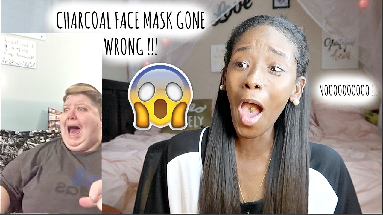 CHARCOAL FACE MASK GONE WRONG OFFICIAL (RESPONSE) | TIFF AND CARI