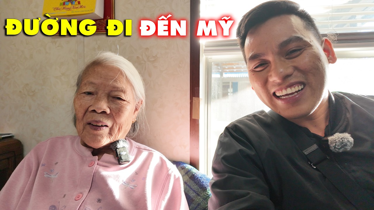 Hành trình đến Mỹ của Bà Ngoại 90 tuổi - Nấu ăn, trò chuyện đầu năm