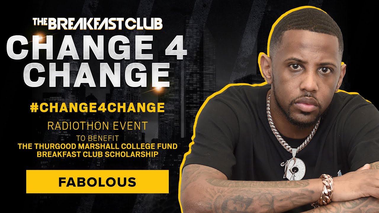 Fabolous Reps New York With A Donation To #Change4Change