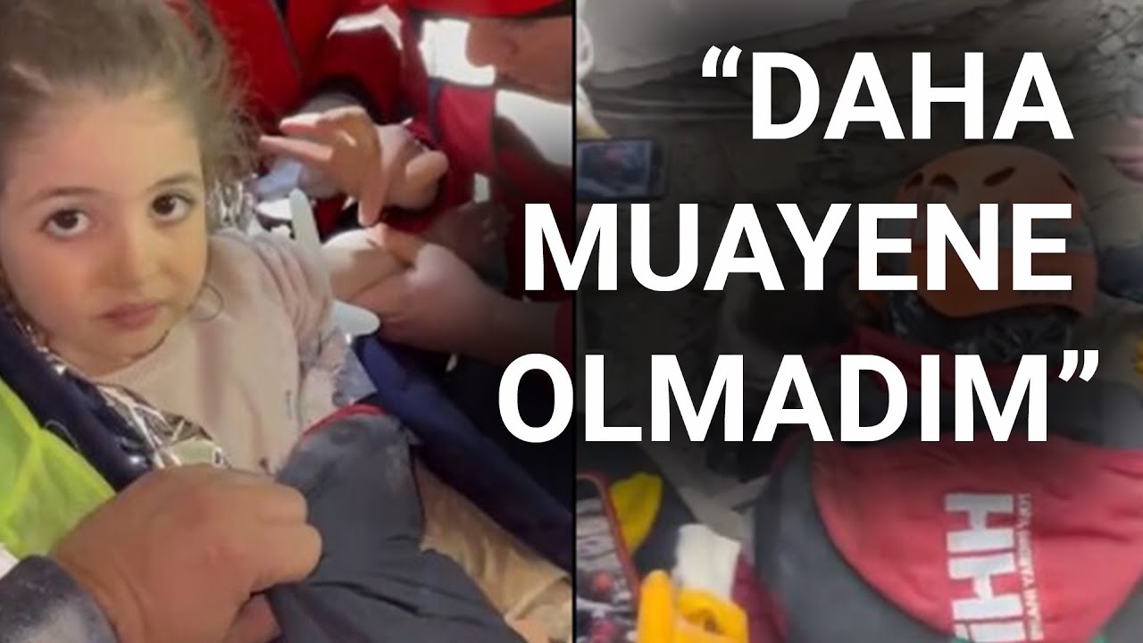 @NTV 72. saatte kurtarılan Hazal yanıtıyla ekibe moral oldu