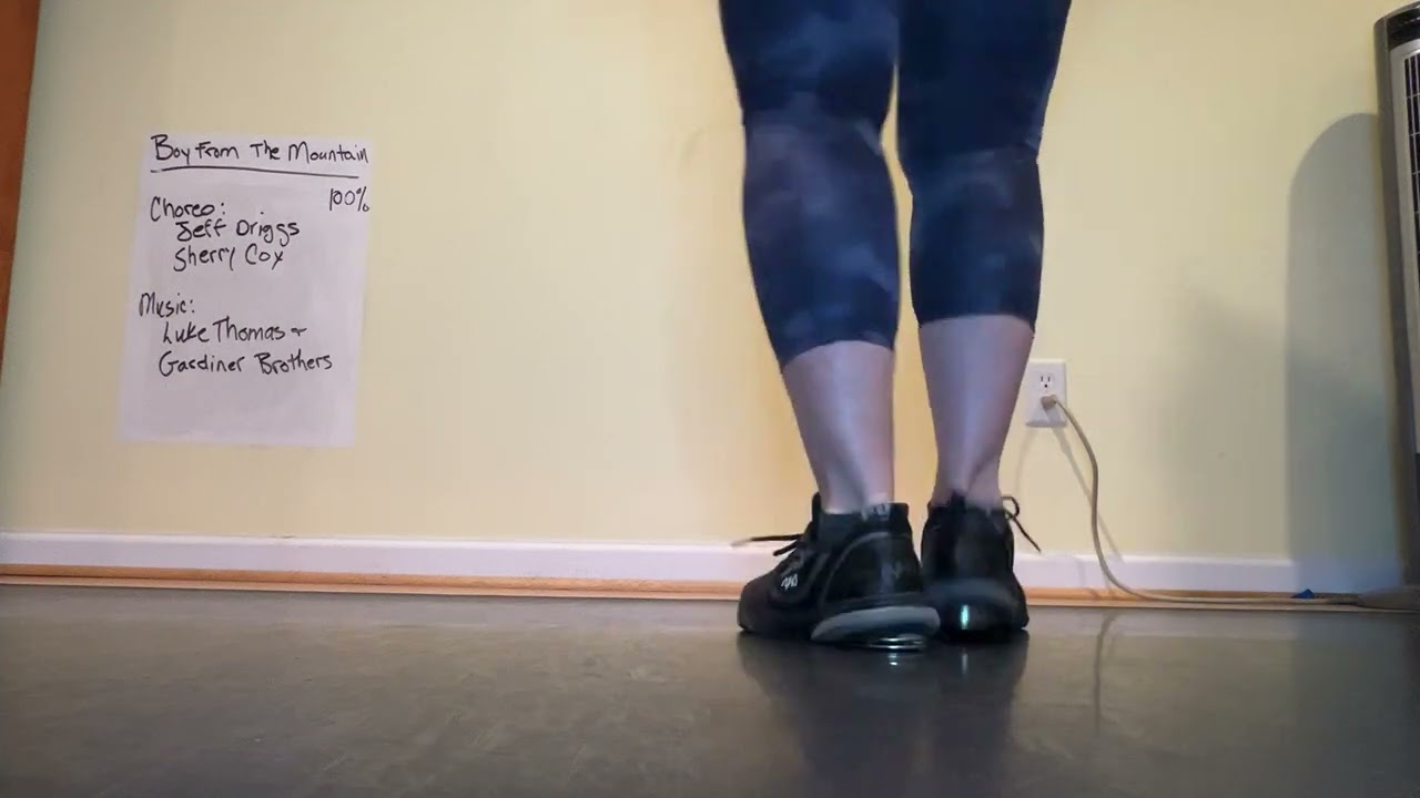 Boy From the Mountain danced full speed no cues