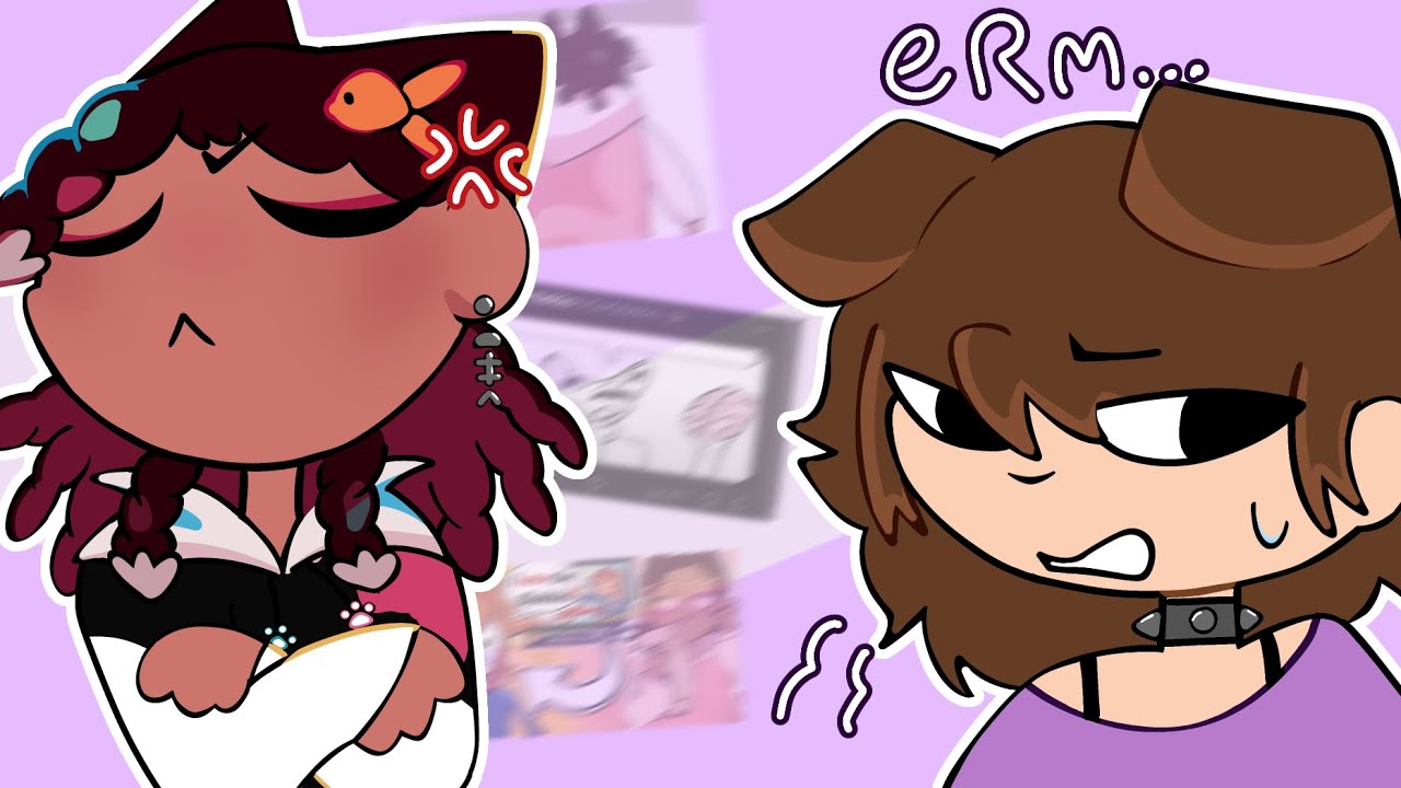 OwOnekko has a problem. || commentary + speed paint