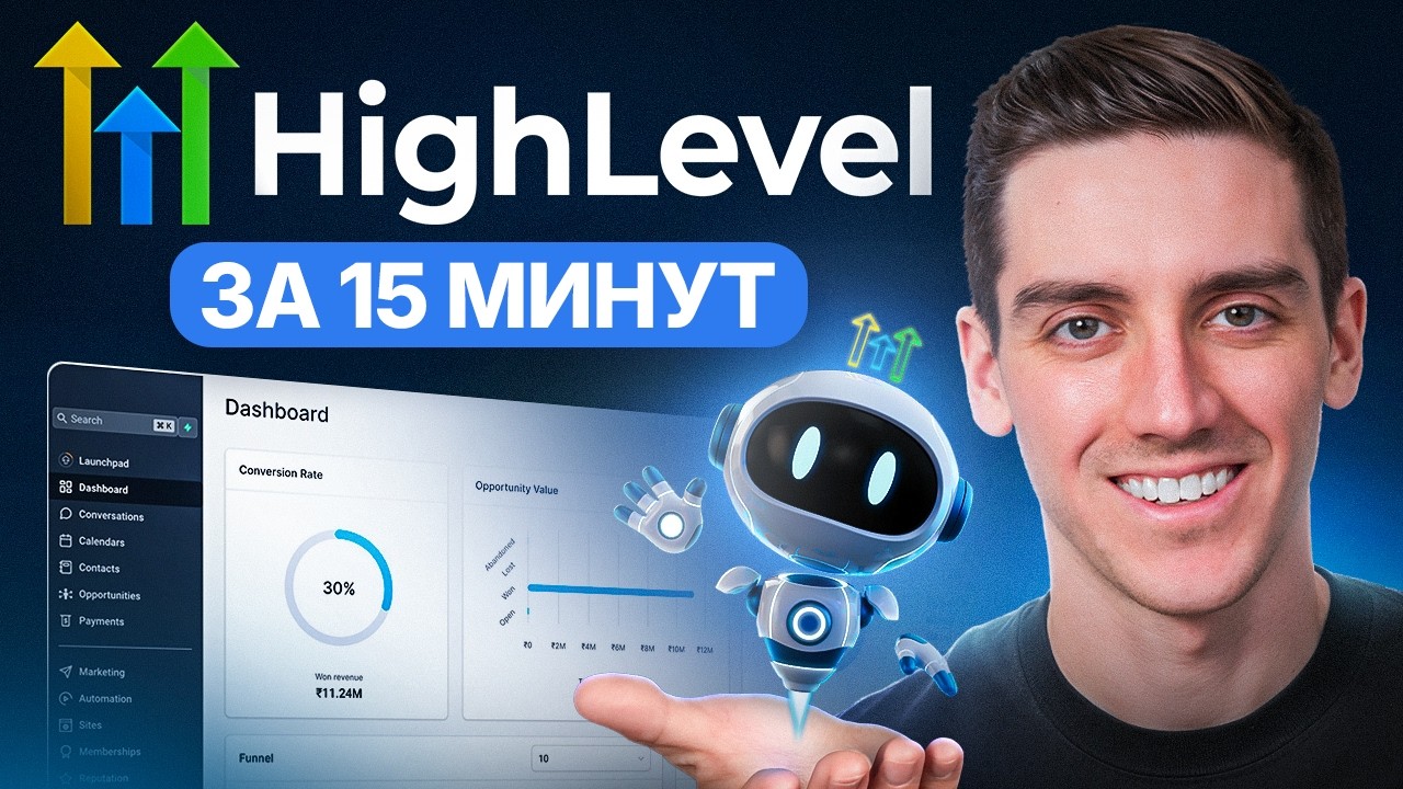 Учебник по GoHighLevel для начинающих 2026 - как пользоваться GoHighLevel