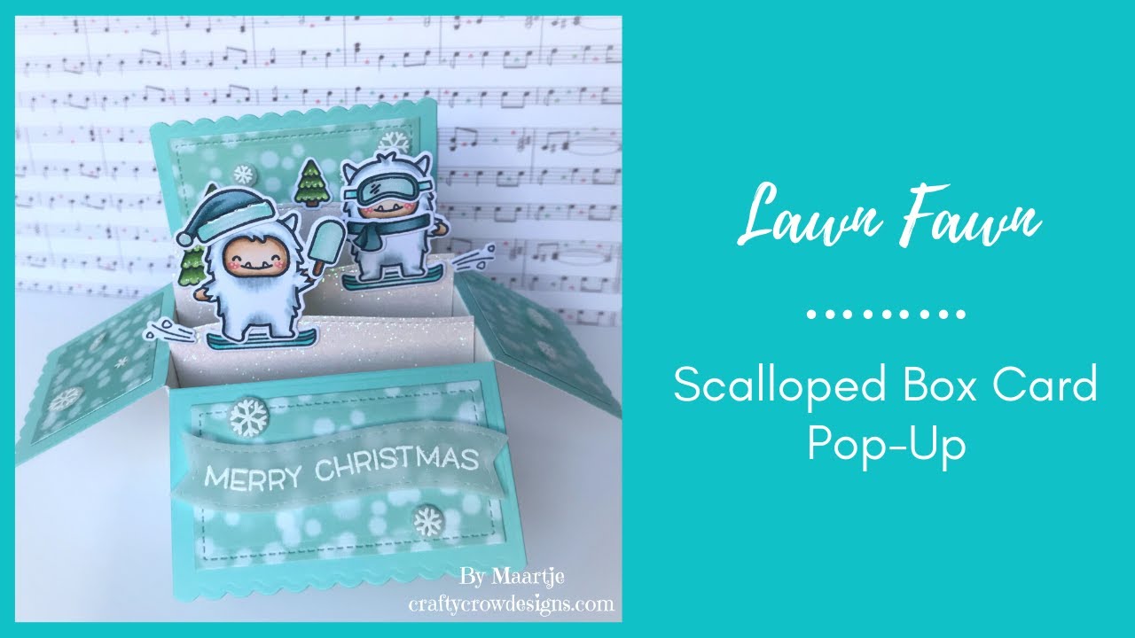 Lawn Fawn Scalloped Box Card Pop-Up