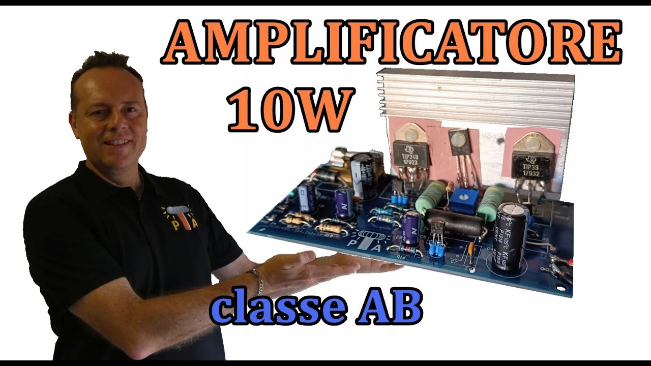 0901: AMPLIFICATORE IN CLASSE AB CON 6 TRANSISTORS BJT