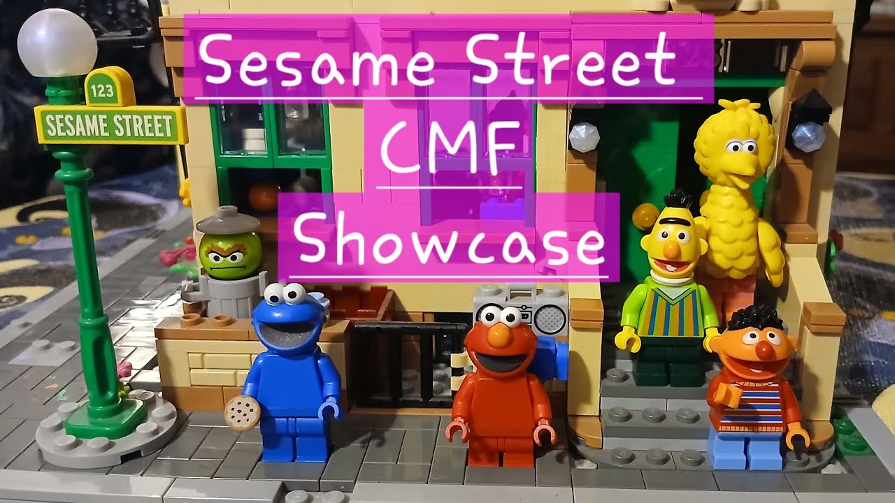 Lego Sesame Street CMF showcase. #lego #fun #showcase #sesamestreet