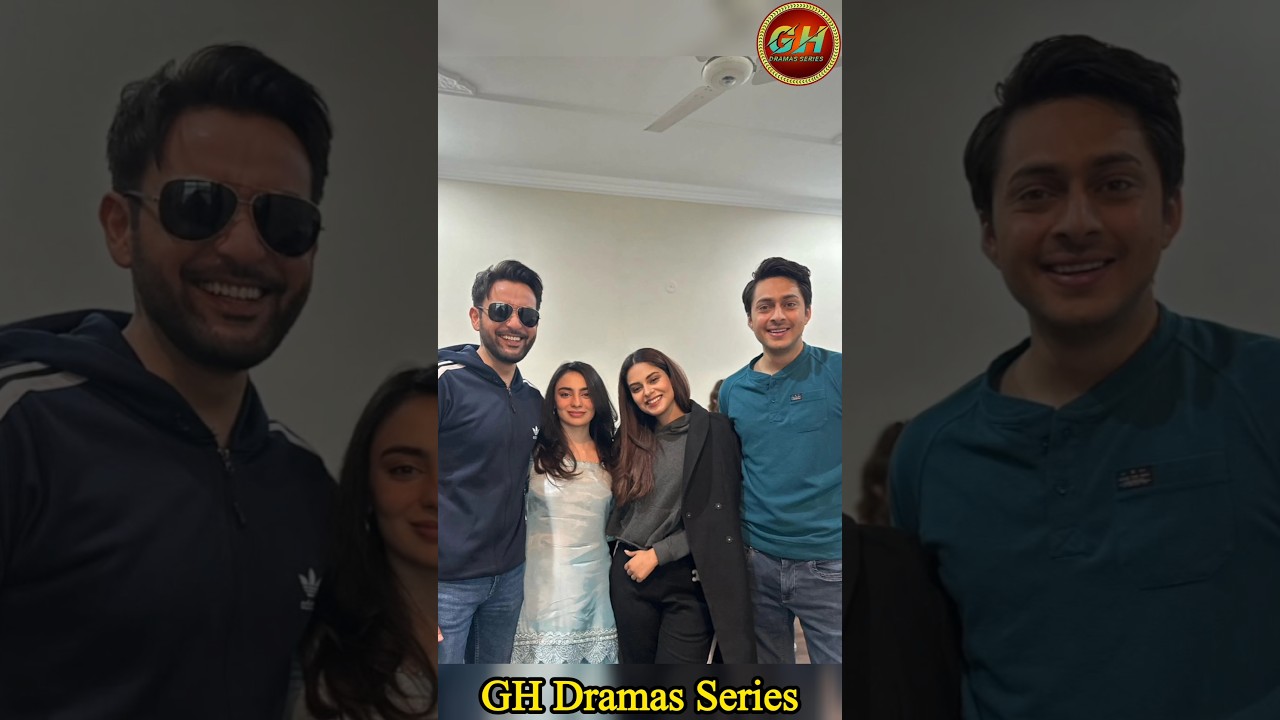 Dastakhat Last Episode 26 BTS Amar Khan, Affan Waheed & Ali Ammar | GH Dramas Series