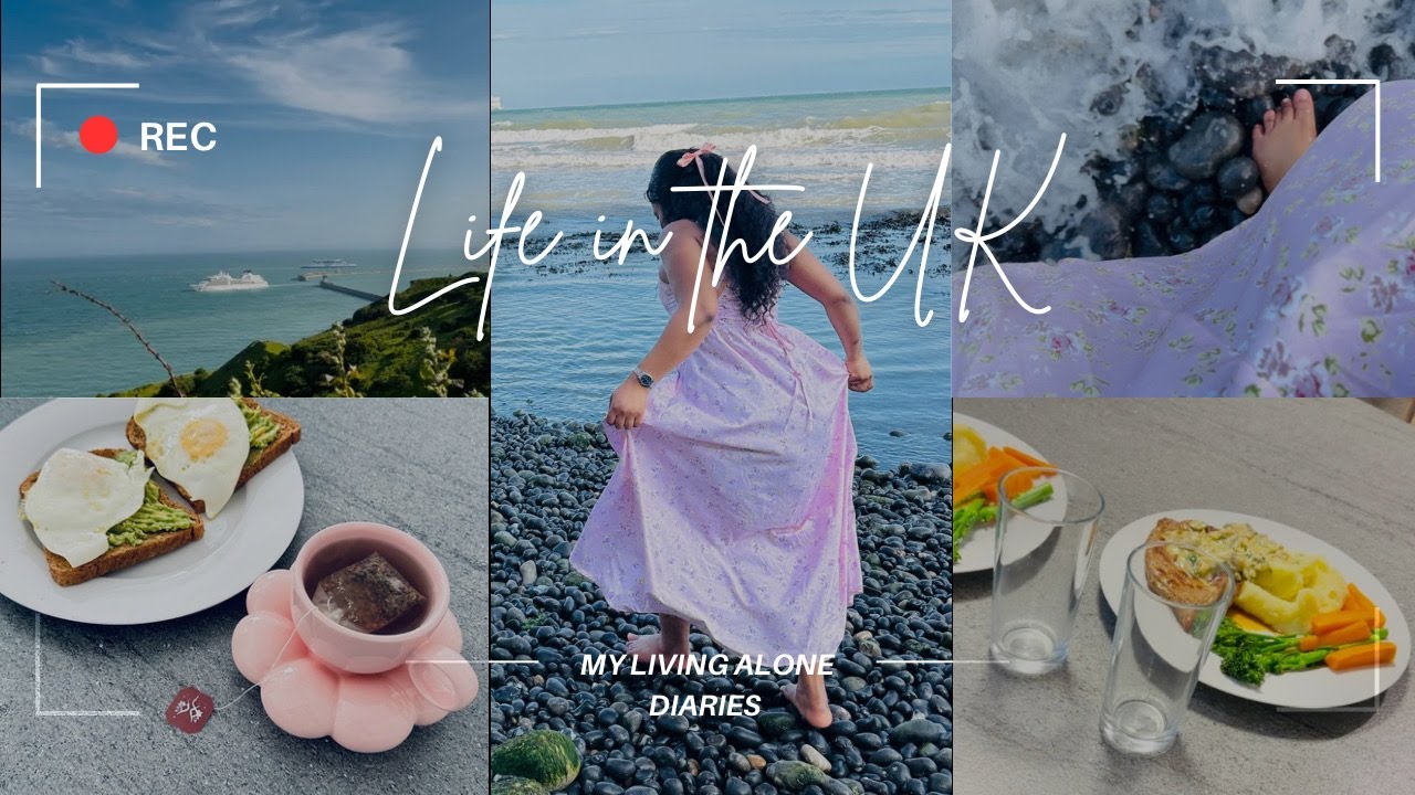 Days in my life in the UK | Living alone diaries | cooking | life of an introvert