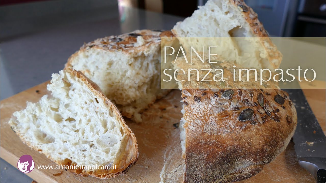 Pane senza impasto - Videoricetta