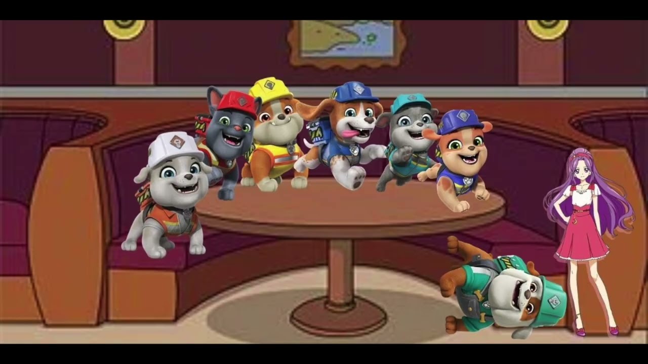 Childish Grandpa Dog Misbehaves At The Korean Restuarant