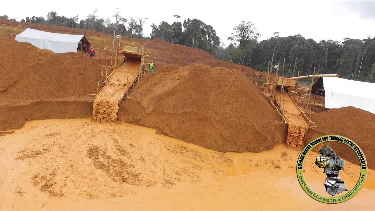 Drone Surveilance of Model Medium Scale Mine in Guyana