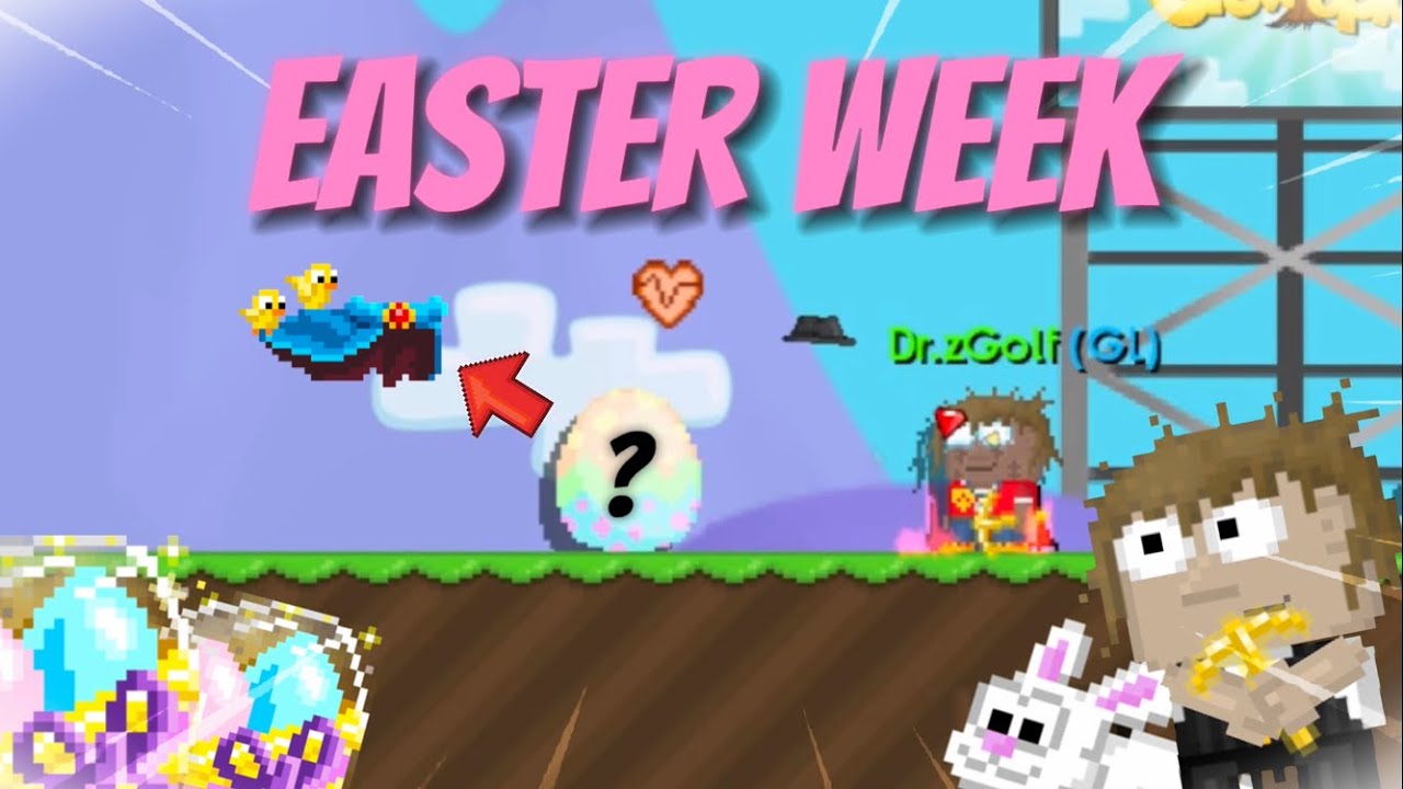 EASTER WEEK IN 2024 GAMBLING & TRYING TO GET BEST ITEM!!! | Growtopia