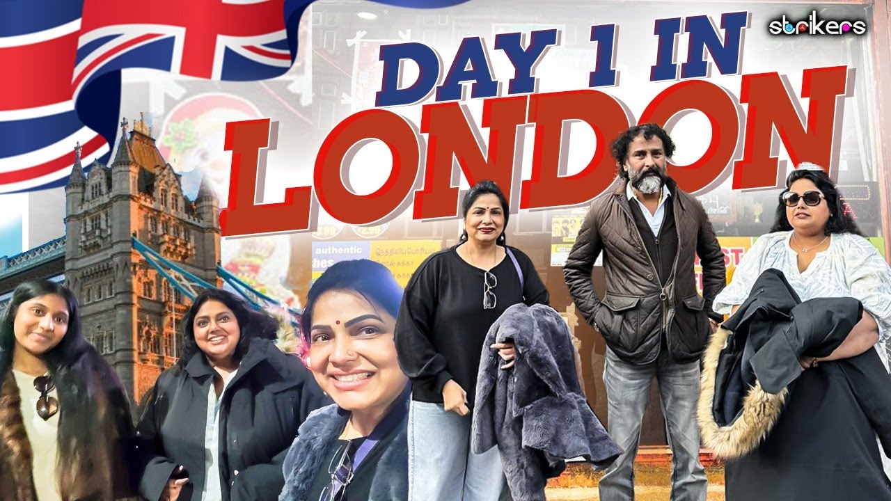 Day 1 in LONDON || Haritha Jackie || Haritha Jackie Vlogs || Strikers
