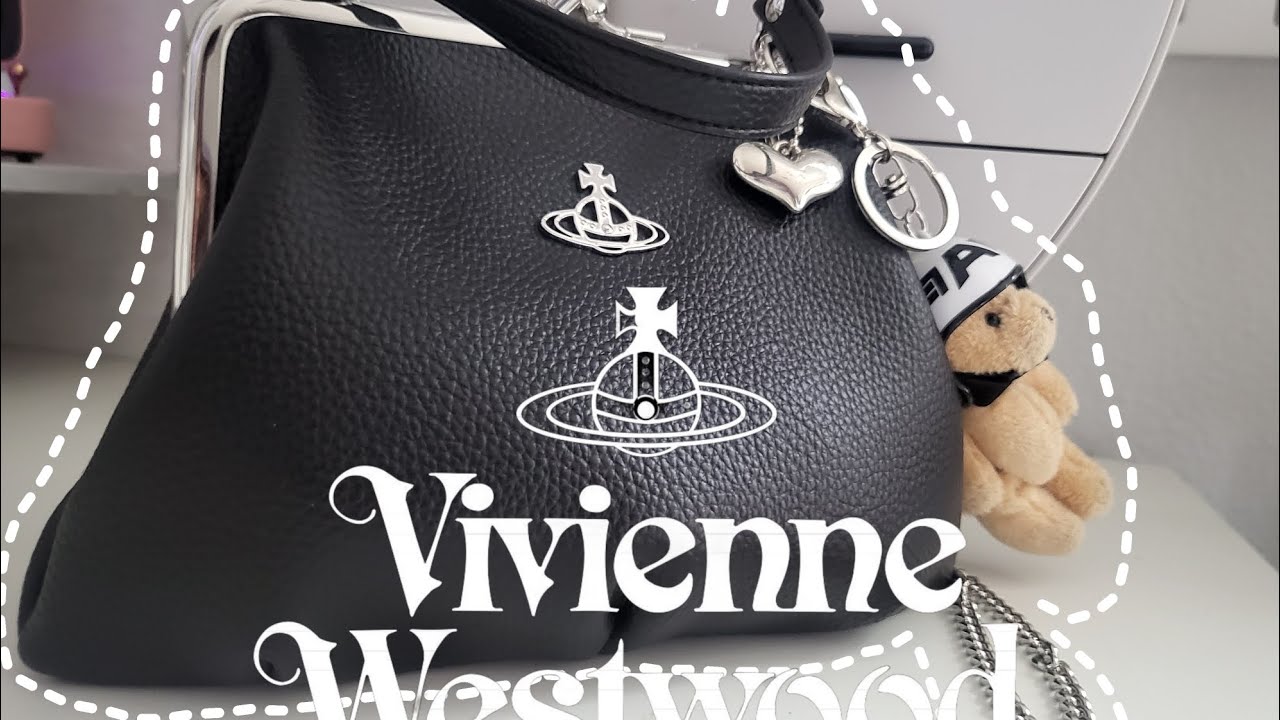 Vivienne Westwood Granny Frame purse mini Unboxing 📦🩶, What fits, Try-on
