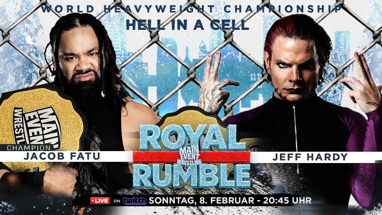 Jeff Hardy vs. Jacob Fatu - MEW Royal Rumble 2026 (Hell in a Cell - Triology Finale)